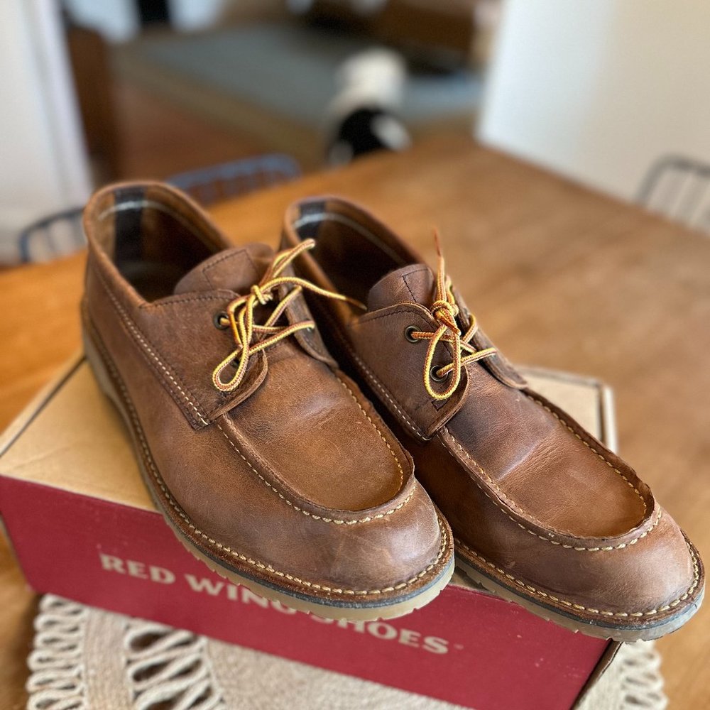 Red Wing Weekender Camp Moc Size 12 D in Copper - Discontinued!